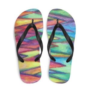 BEATS - Custom Art Print Flip-Flops